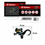 3D-Stickers-Geco-Nero-14100-B