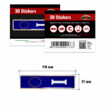 3D-Stickers-Targhetta-Italia-Europa-176-B