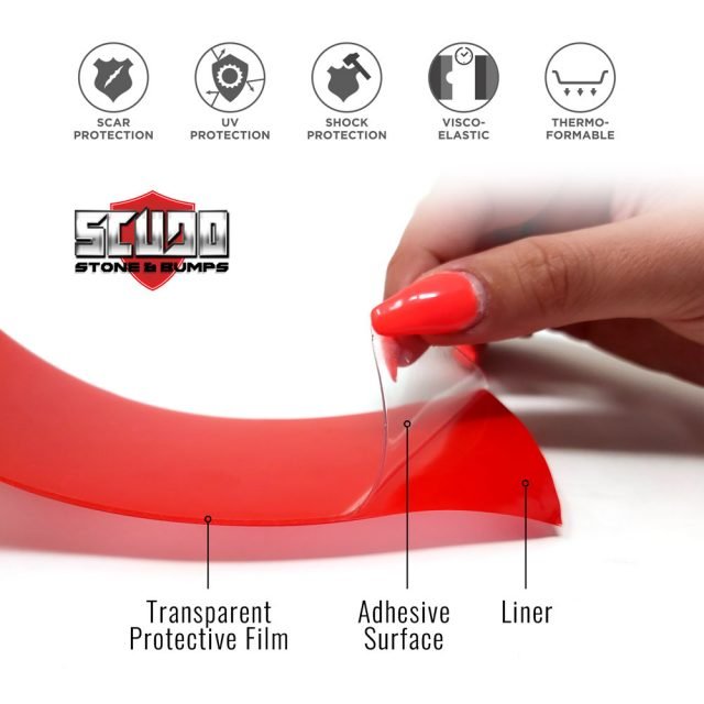 4R - Nastro Adesivo Trasparente Scudo Per Protezione Te 16703 - Foto 14