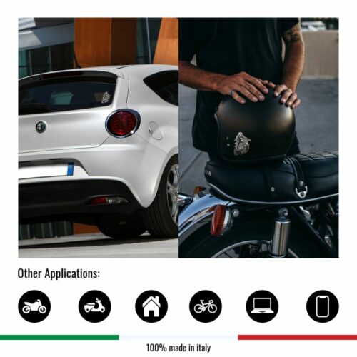 Adesivi Stickers Cafe Racer 10 x 12 cm - immagine 4