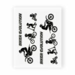 Stickers-Evolution-Biker-Cross-10x12cm-6340-A