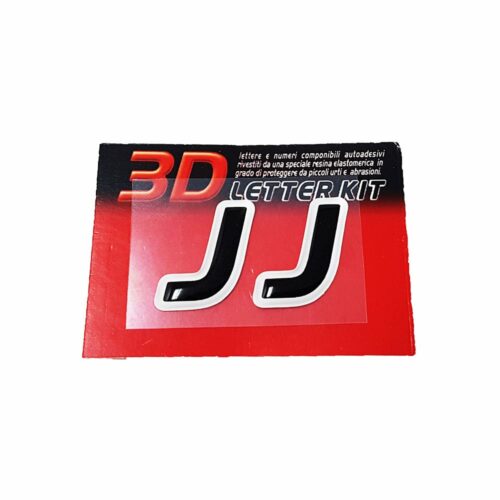Lettera "J" 3D Adesiva - immagine 2