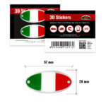 3D-Stickers-Ovale-Bandiera-Italia-14017-B