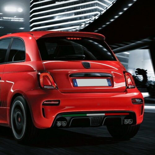 Stripes Tre Strisce Adesive Componibili per Auto Tricolore Italia - immagine 5