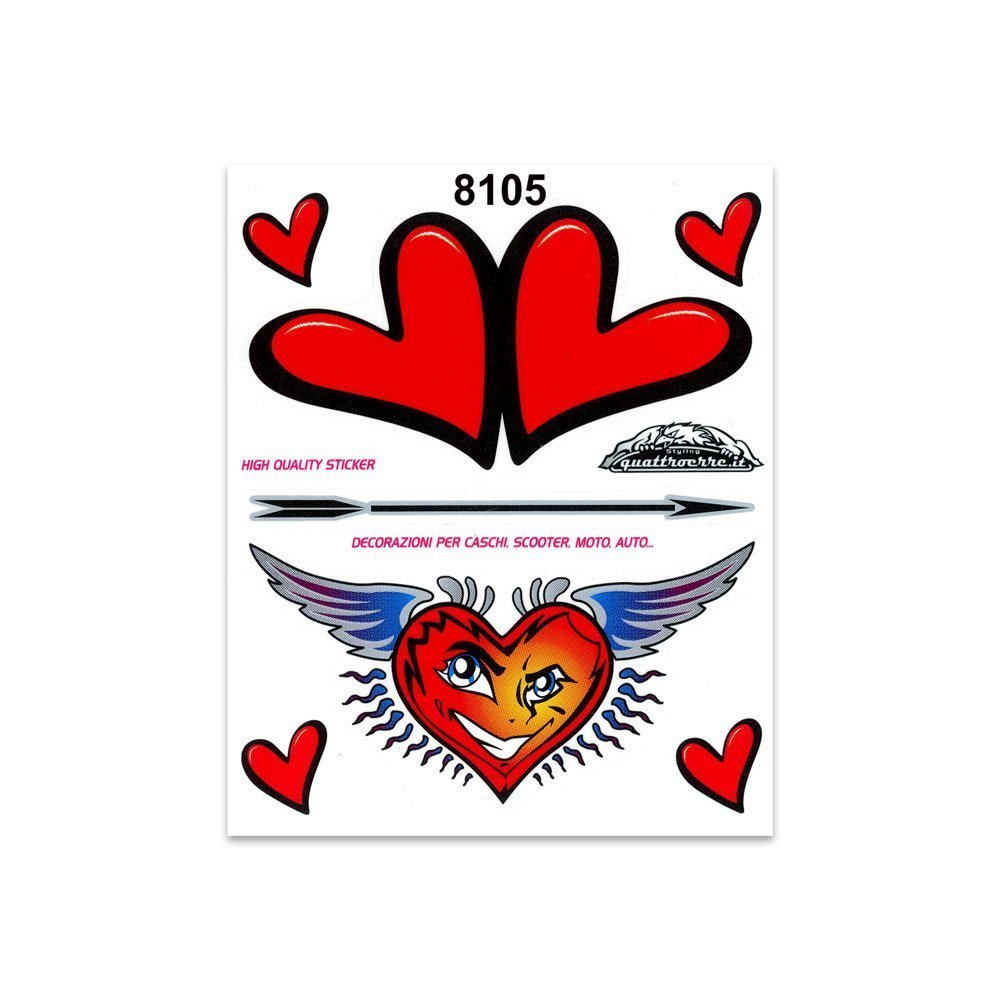 Sticker Subacquei 4R - 10x12 Cm, Adesivi Decorativi Per Casco, Auto E Moto - Foto 14