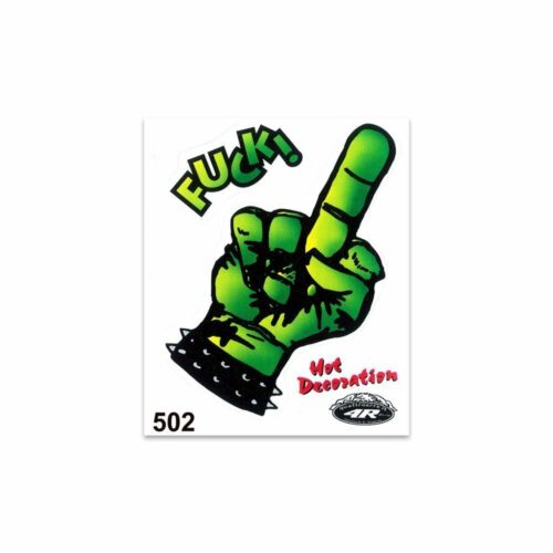 Adesivi Stickers Standard Fuck Dito Medio 10 x 12 cm