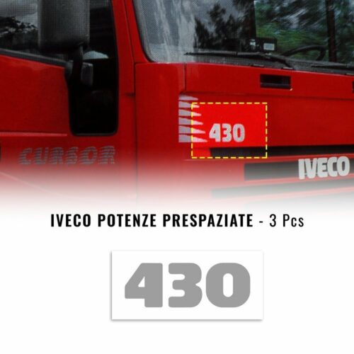 Iveco Potenze Adesivi Prespaziati
