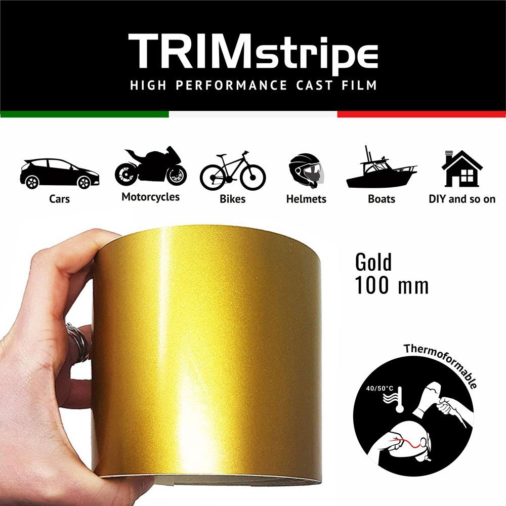 Trim Stripe Strisce Adesive Per Auto, Rosso, 100 Mm - Foto 9