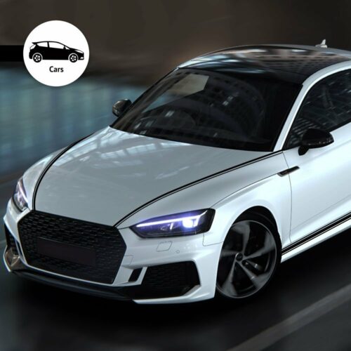 Trim Stripe Strisce Adesive per Auto, 3 Fili, Nero - immagine 4
