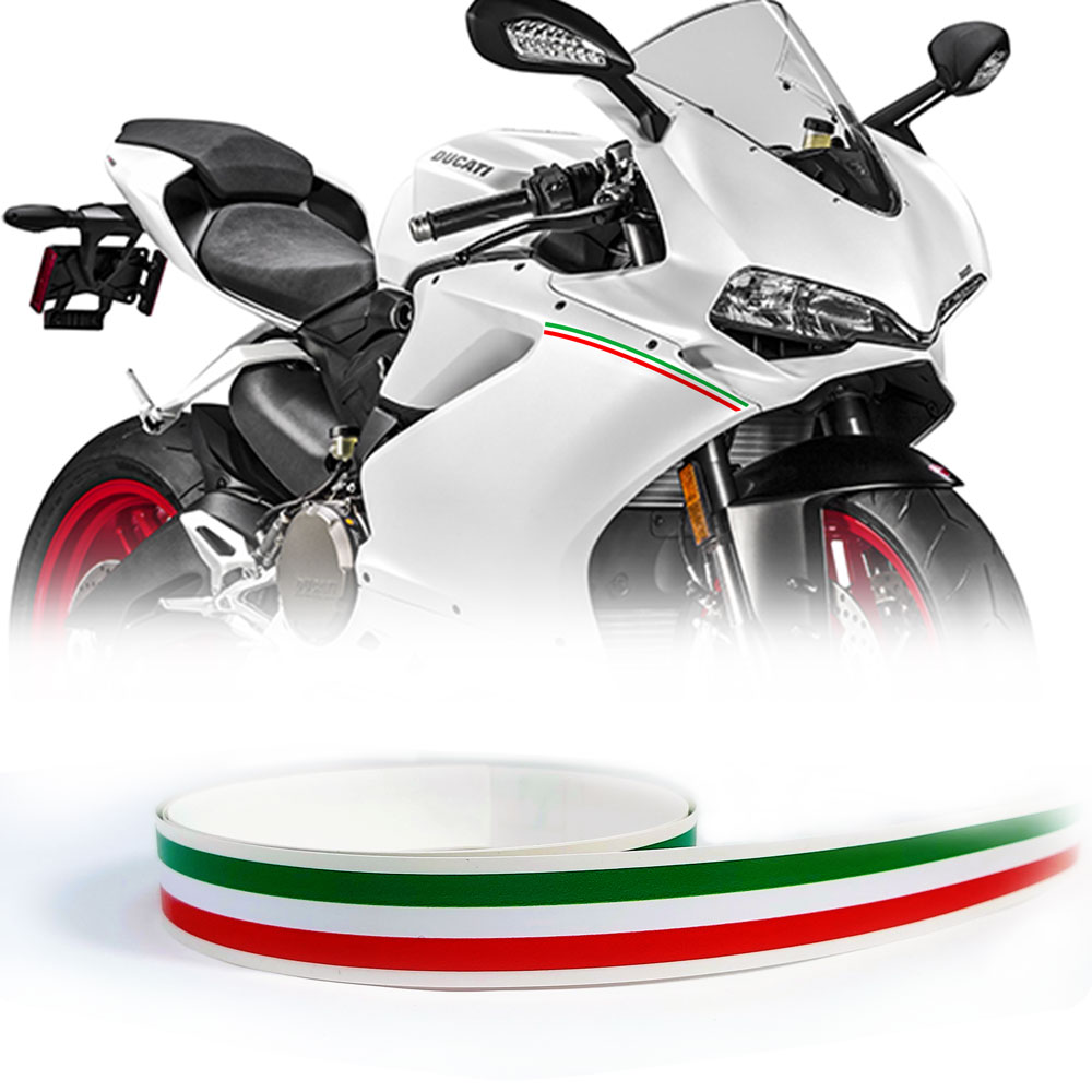 Adesivi Per Auto Moto 4 Pezzi - Strisce Bandiera Tuning Mali - Vinile Per Esterno/Interno